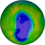 Antarctic Ozone 2009-11-04